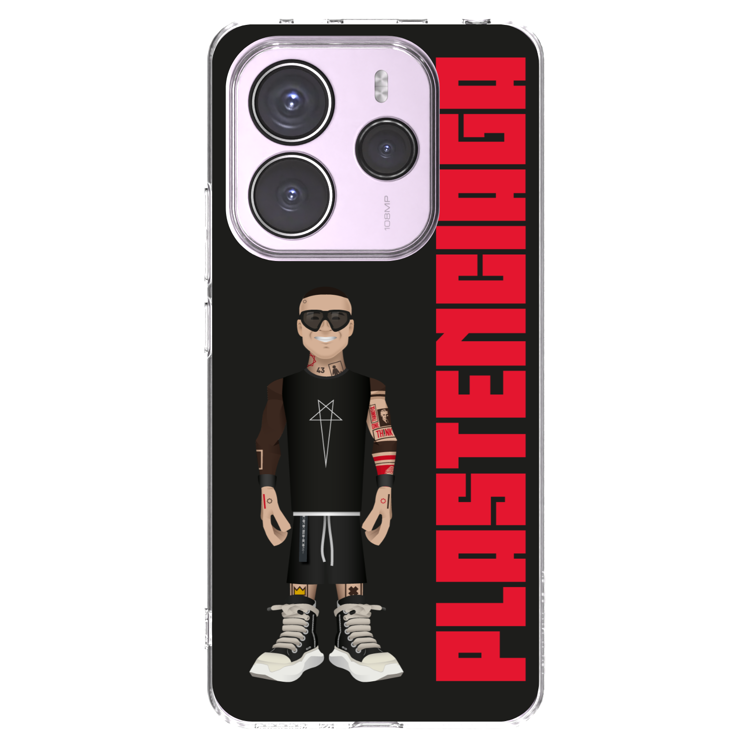 Picasee silikonový průhledný obal pro Xiaomi Redmi Note 14 5G - Tomáš Rajchl