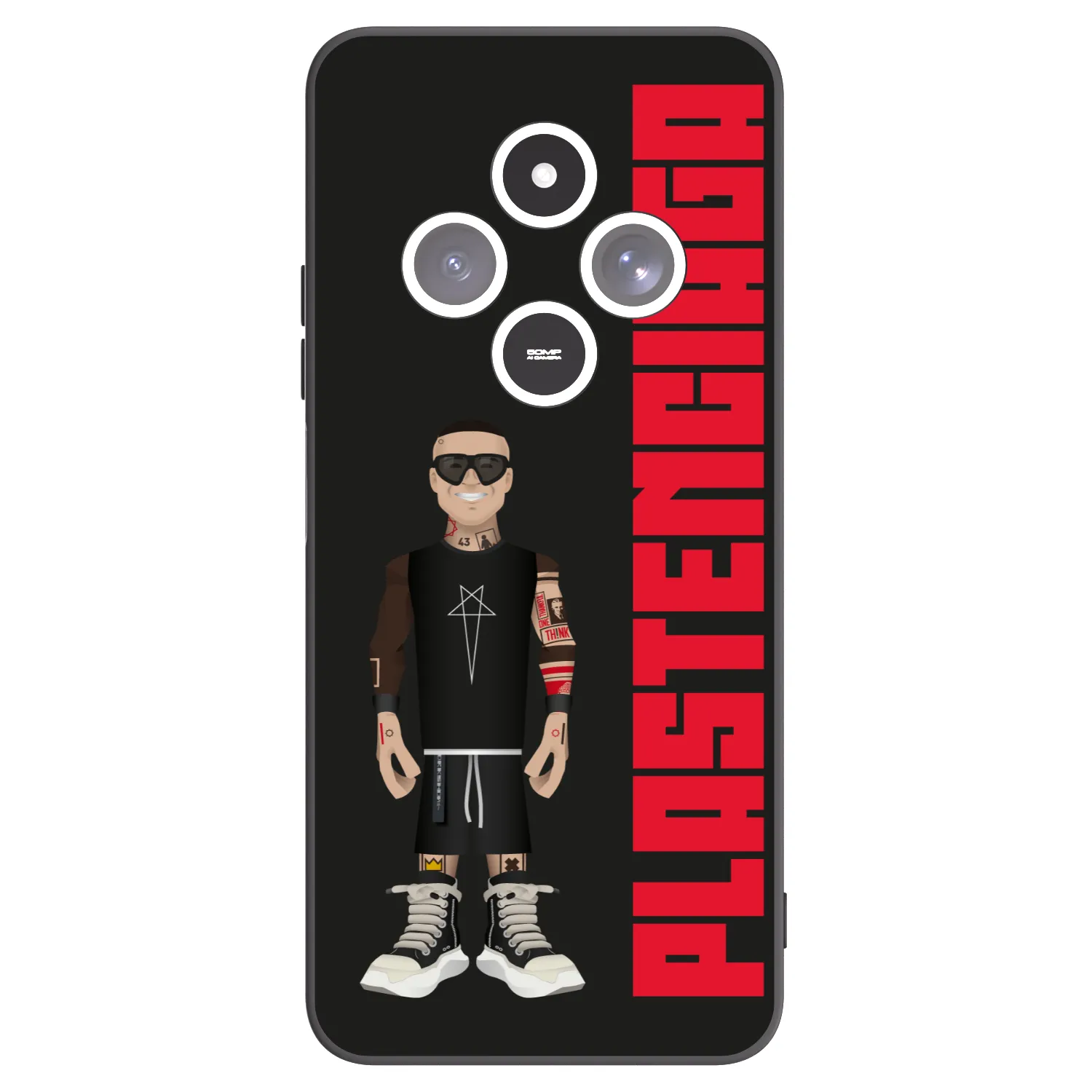 Picasee silikonový černý obal pro Xiaomi Redmi 14C - Tomáš Rajchl
