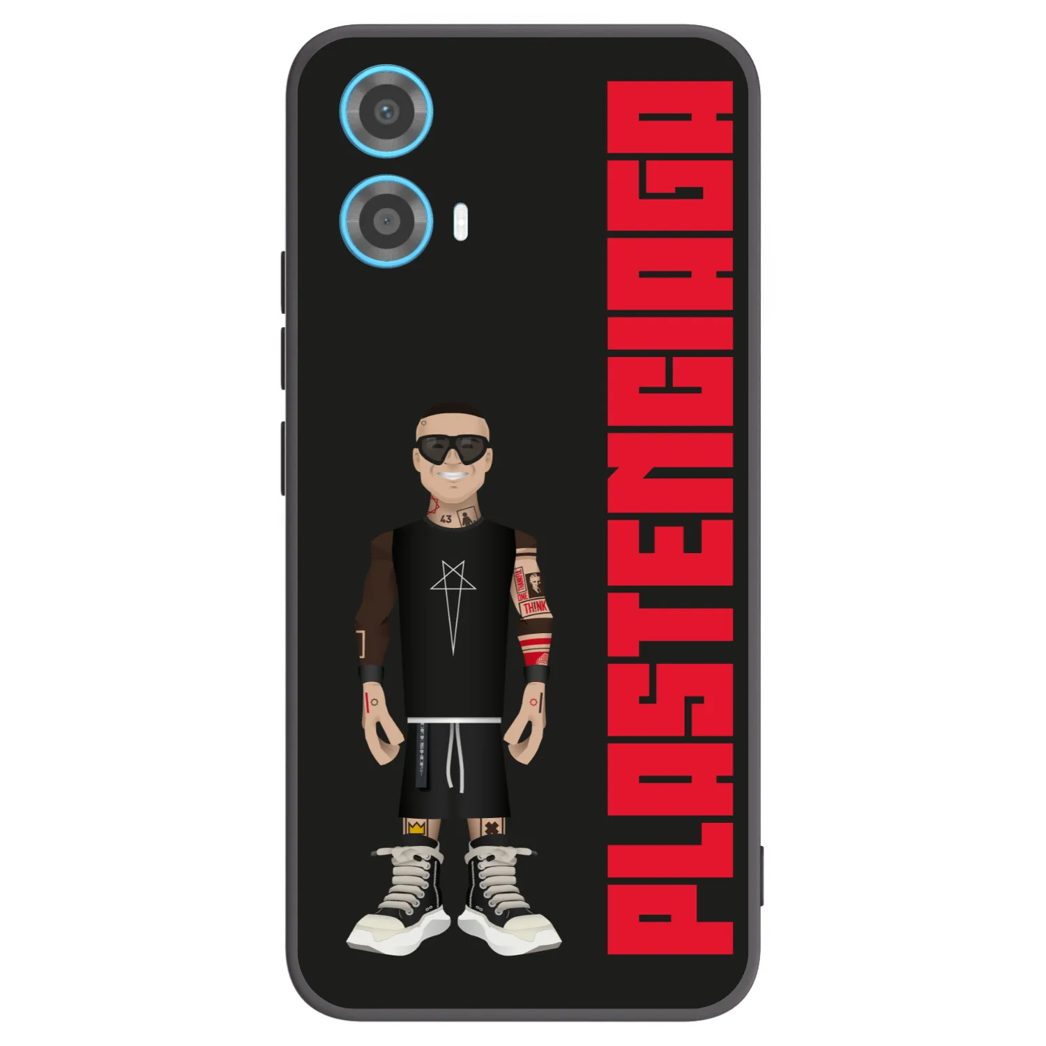 Picasee silikonový černý obal pro Motorola Moto G34 5G - Tomáš Rajchl