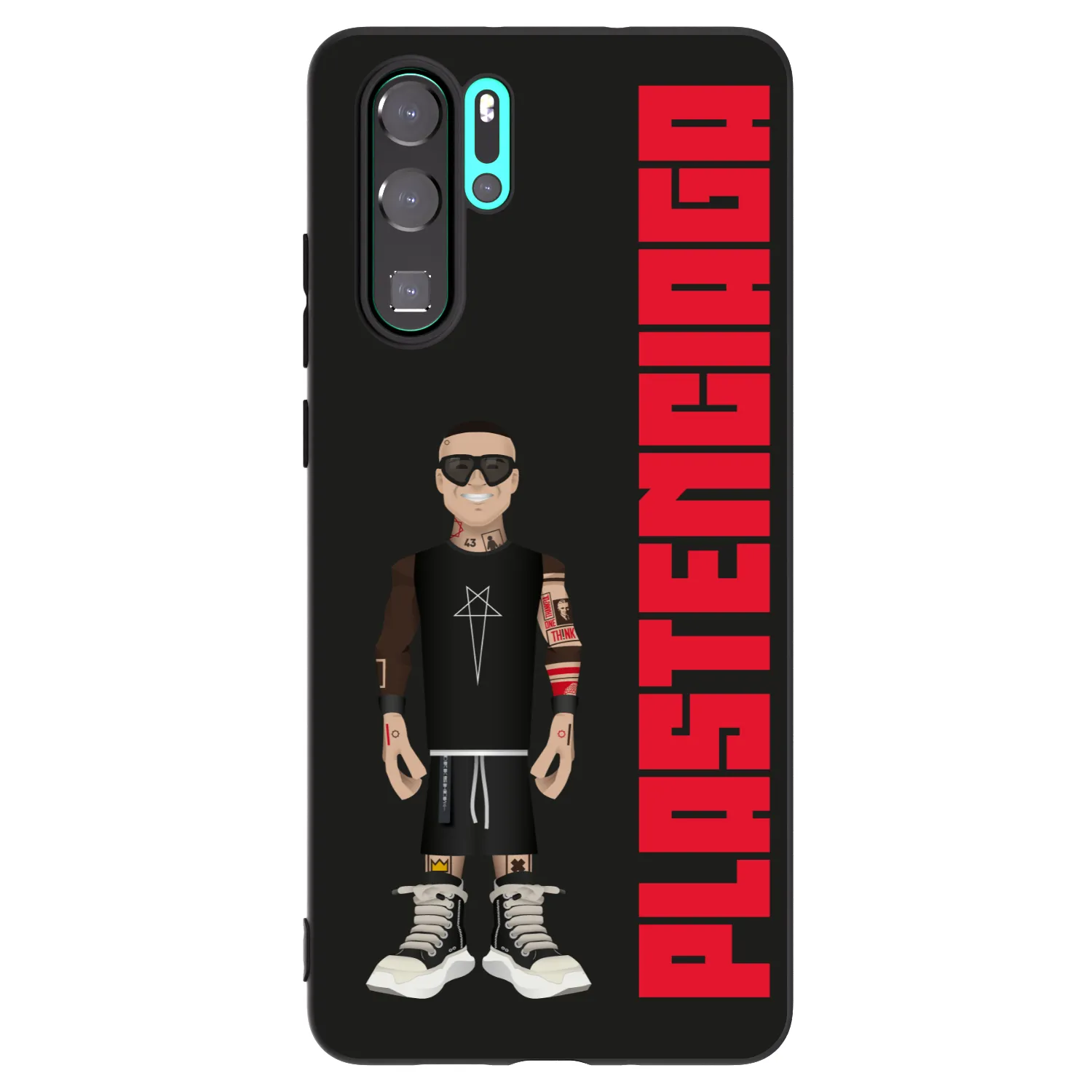 Picasee silikonový černý obal pro Huawei P30 Pro - Tomáš Rajchl