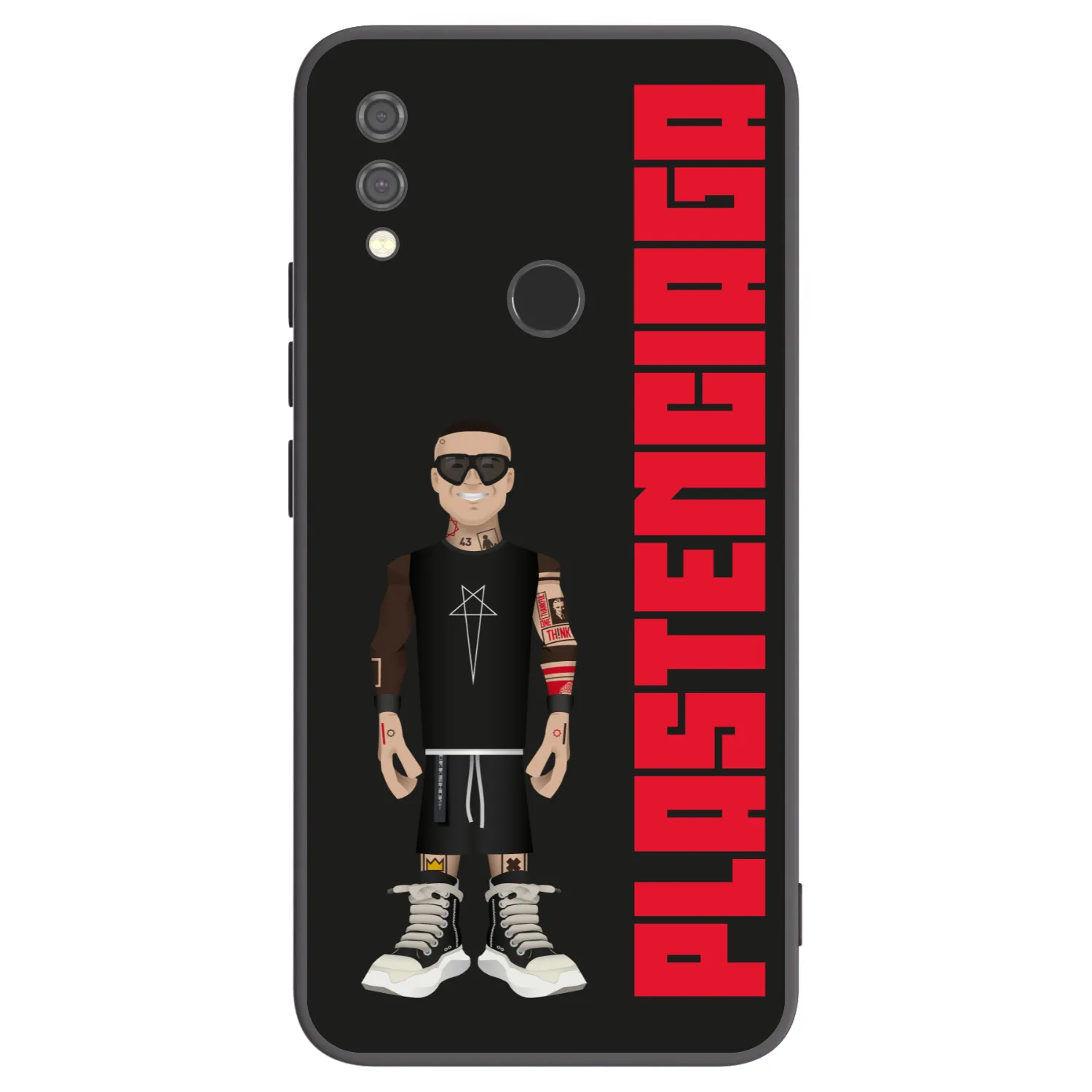 Picasee silikonový černý obal pro Xiaomi Redmi Note 7 - Tomáš Rajchl