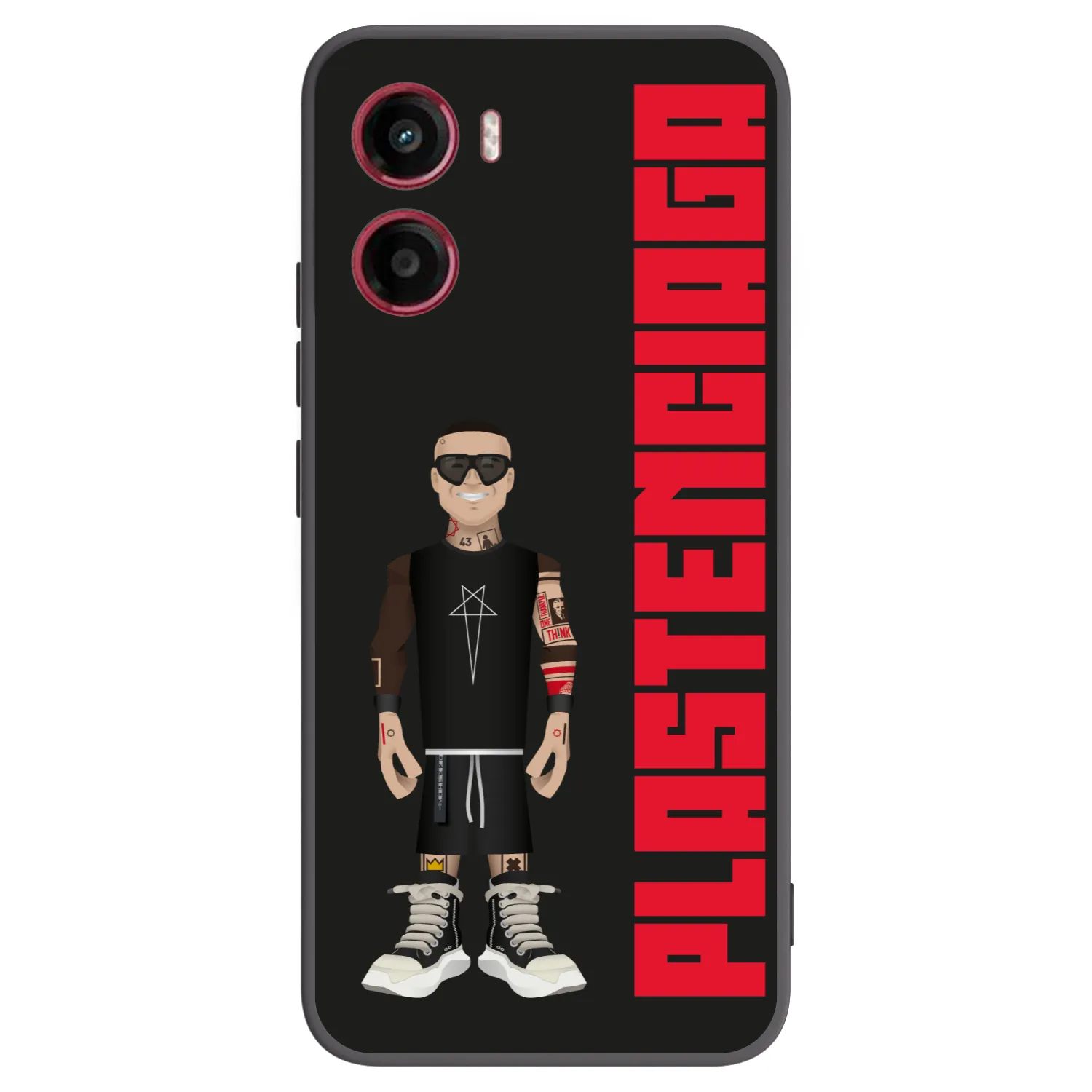 Picasee silikonový černý obal pro Motorola Moto G05 - Tomáš Rajchl