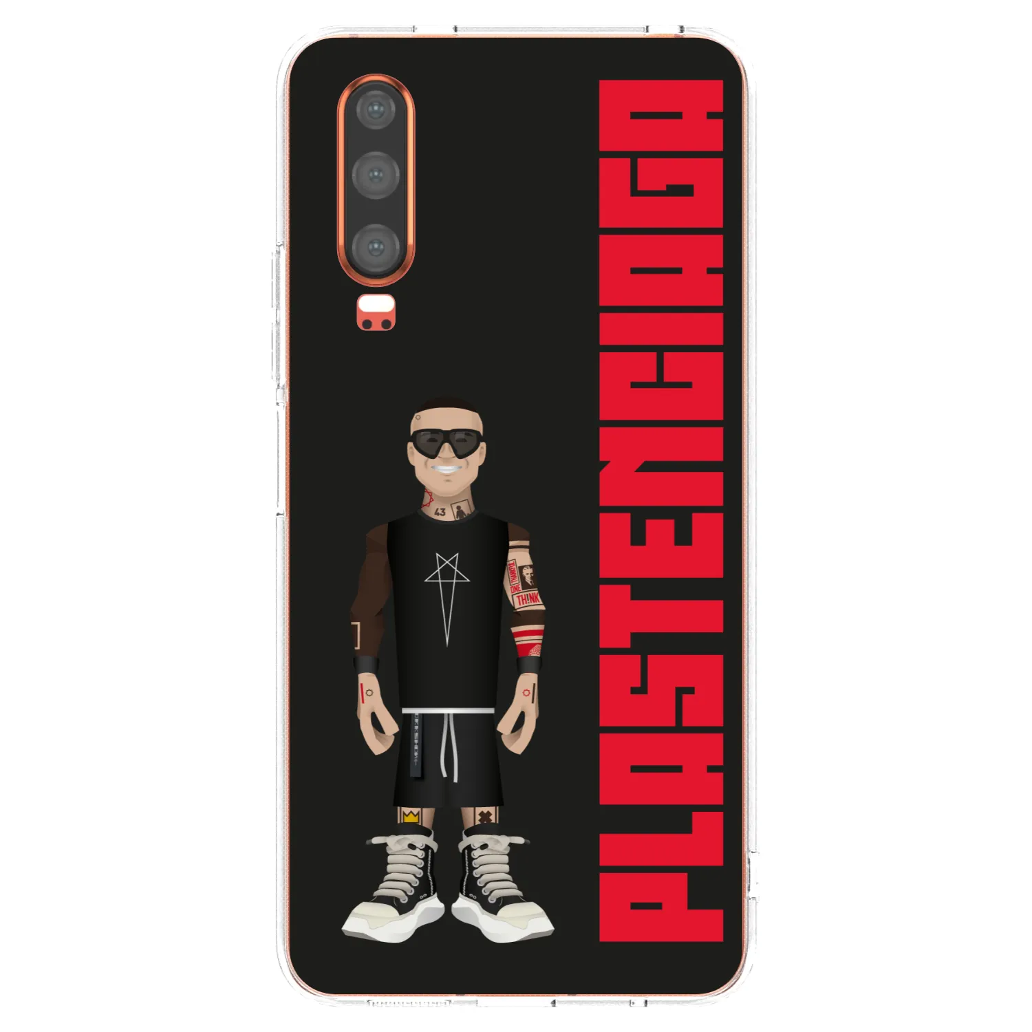 Picasee silikonový průhledný obal pro Huawei P30 - Tomáš Rajchl