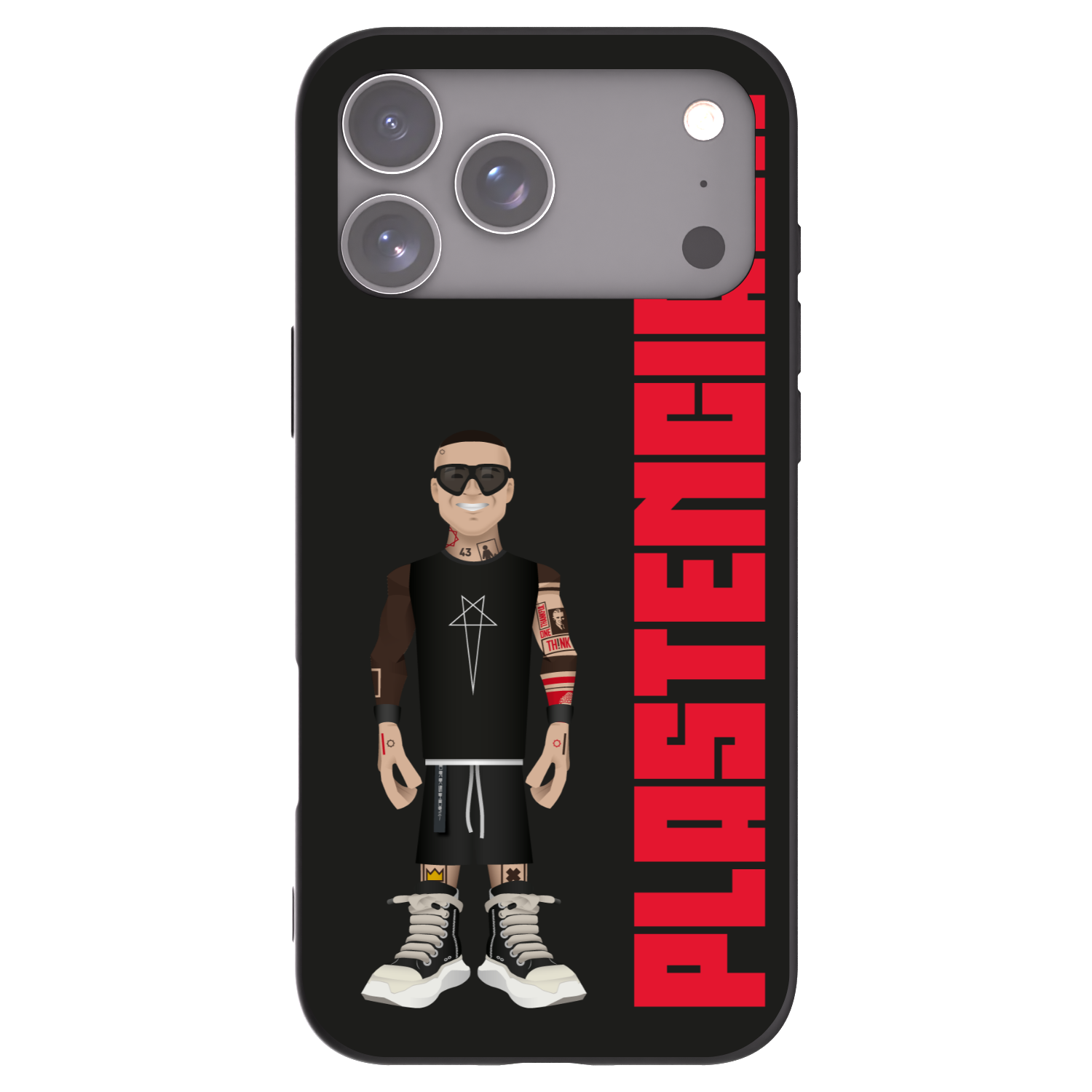 Picasee silikonový černý obal pro Apple iPhone 17 Pro Max - Tomáš Rajchl