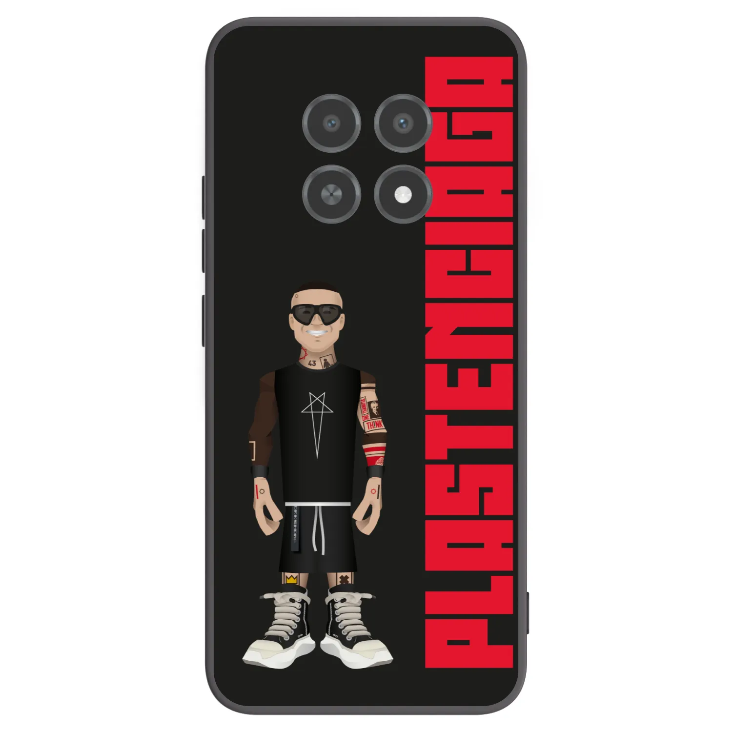 Picasee silikonový černý obal pro Realme 12X - Tomáš Rajchl