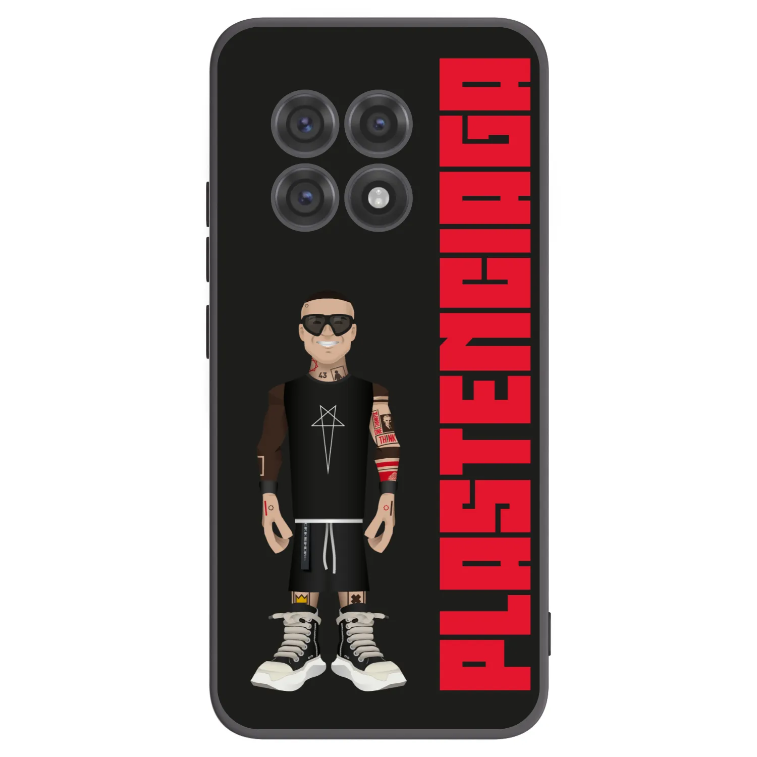 Picasee silikonový černý obal pro OnePlus 13R 5G - Tomáš Rajchl