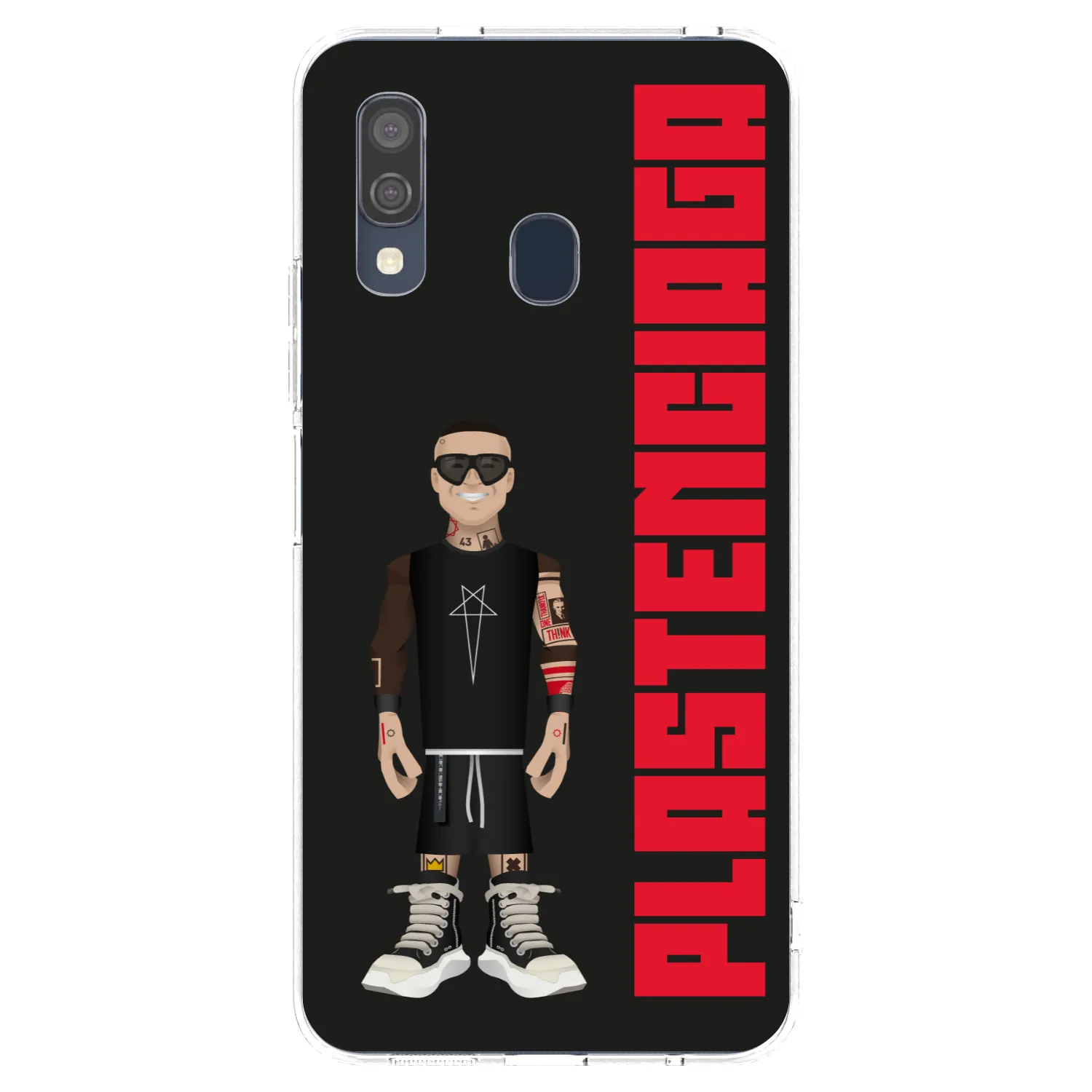 Picasee silikonový průhledný obal pro Samsung Galaxy A40 A405F - Tomáš Rajchl