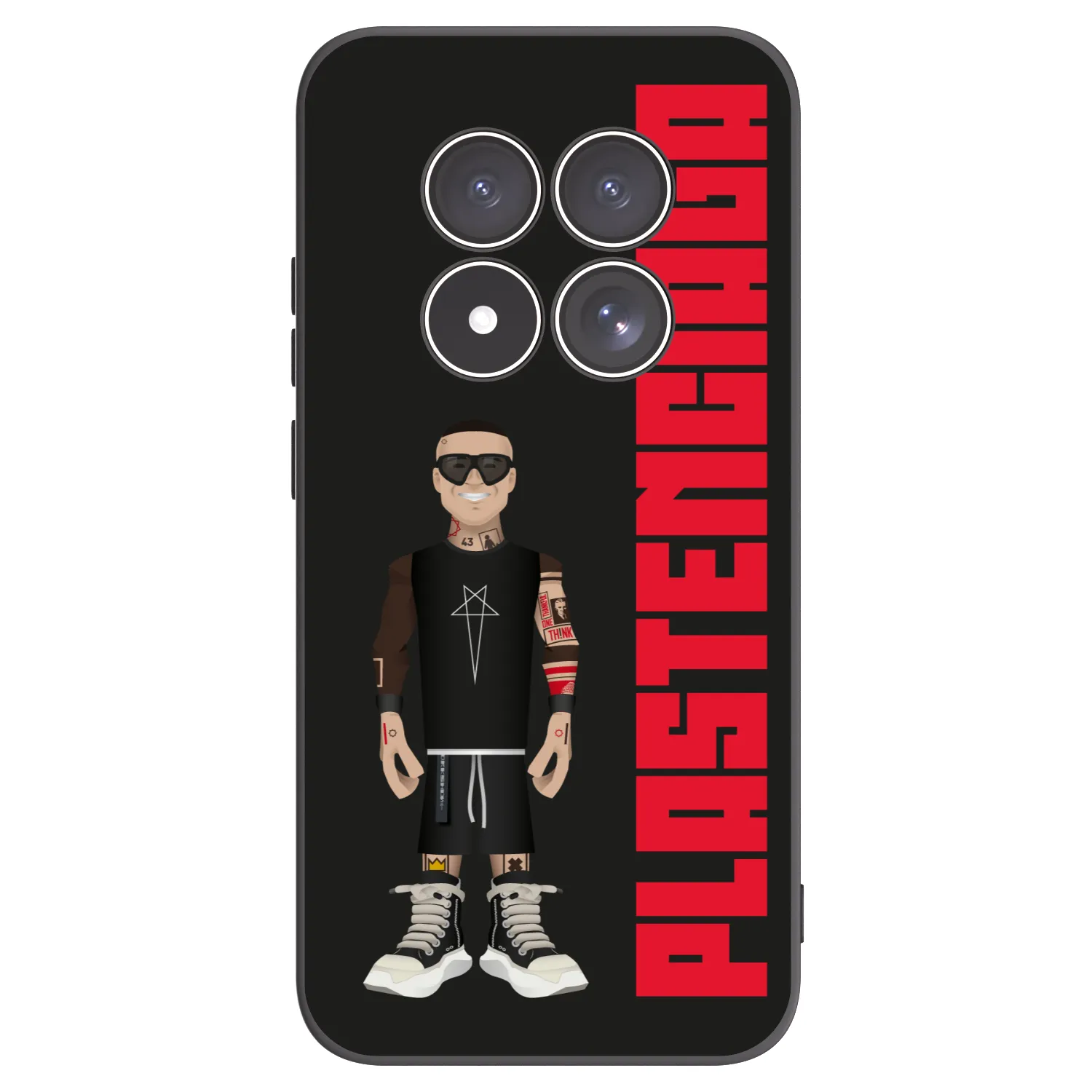 Picasee silikonový černý obal pro Xiaomi Redmi Note 15 Pro 4G - Tomáš Rajchl