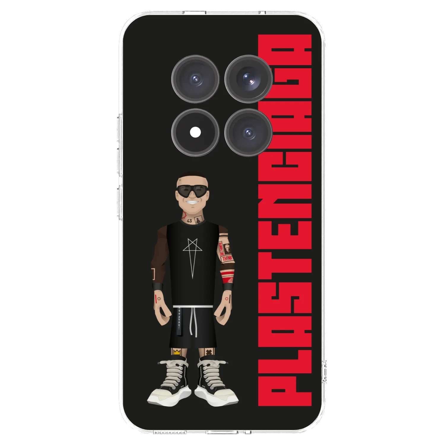 Picasee silikonový průhledný obal pro Xiaomi Redmi Note 15 Pro+ - Tomáš Rajchl