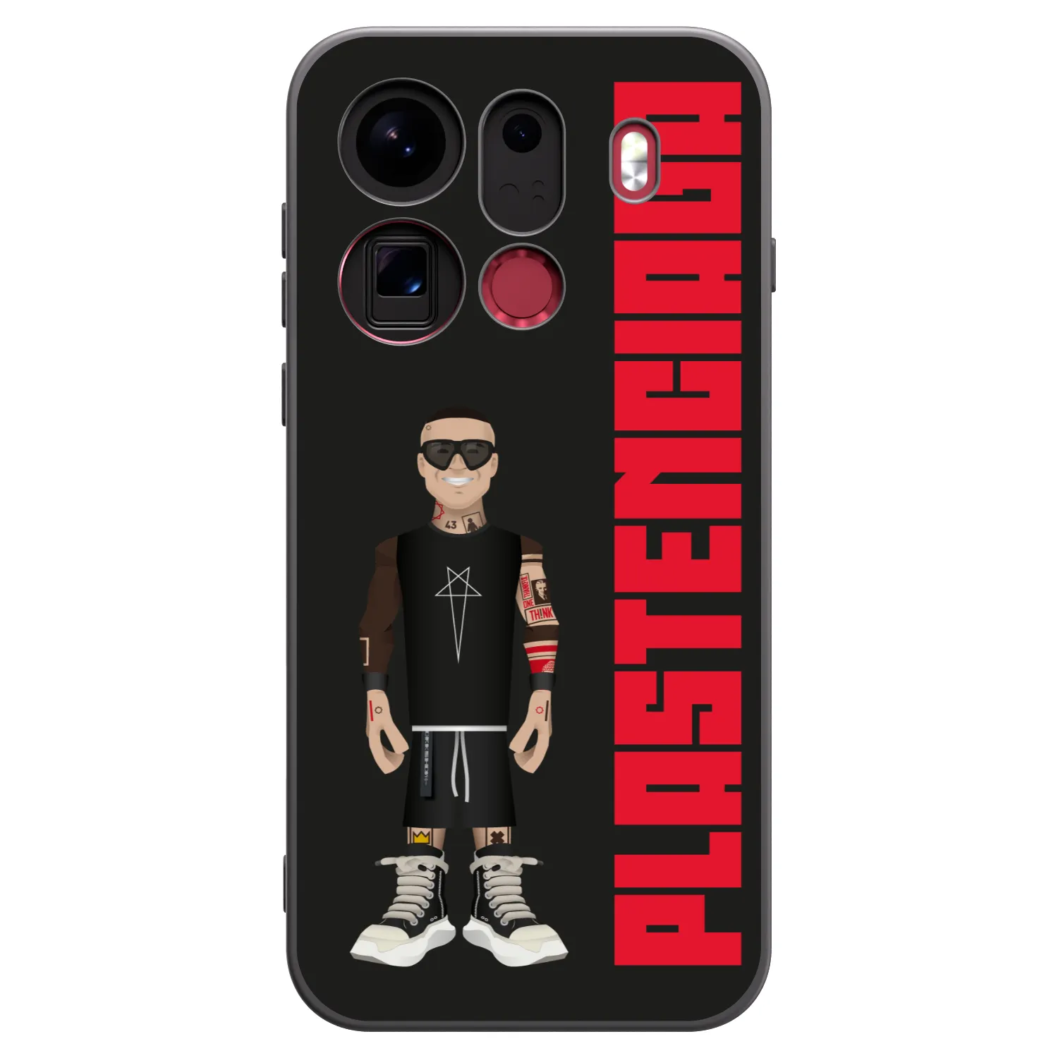 Picasee silikonový černý obal pro OPPO Find X9 Pro - Tomáš Rajchl
