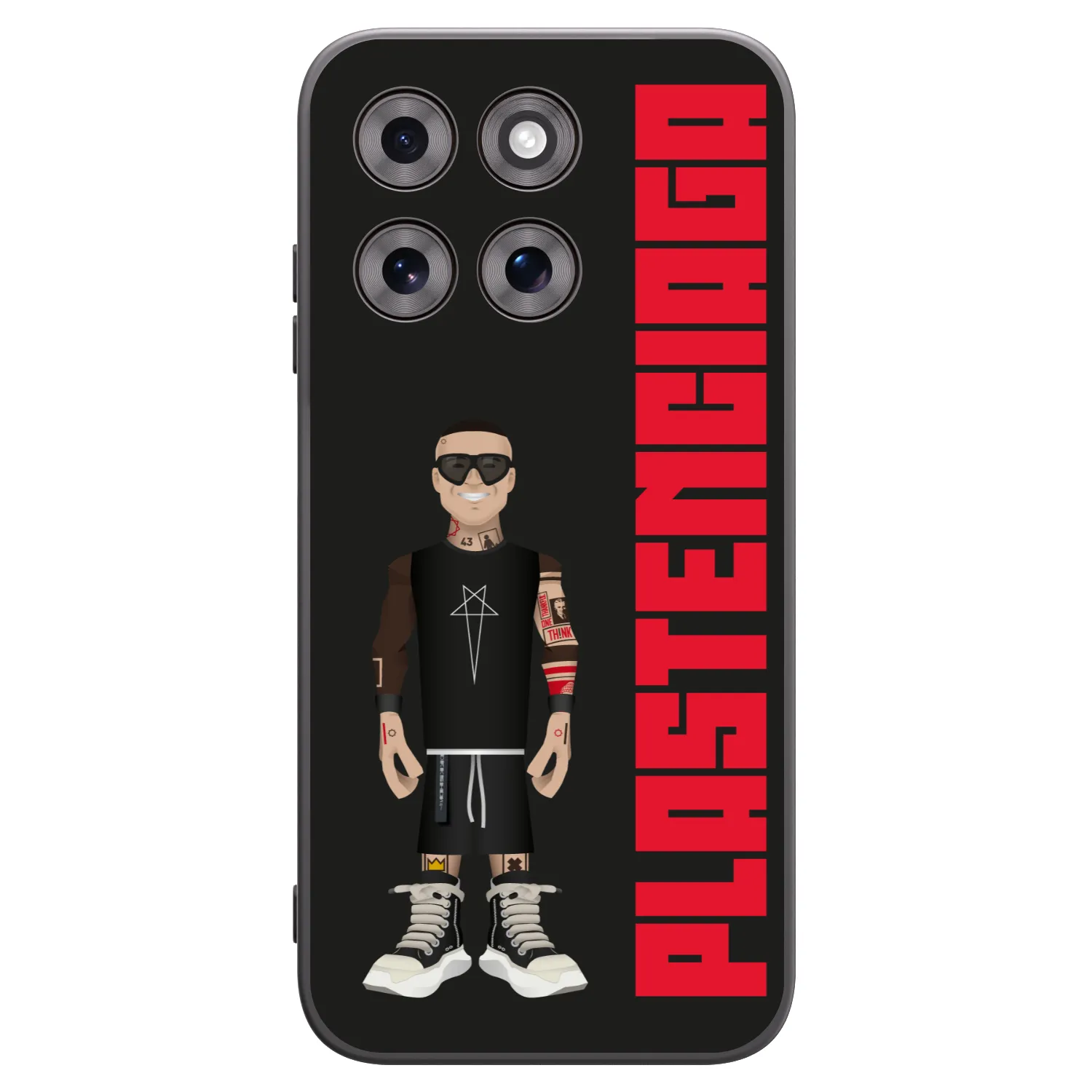 Picasee silikonový černý obal pro Motorola Moto G77 - Tomáš Rajchl