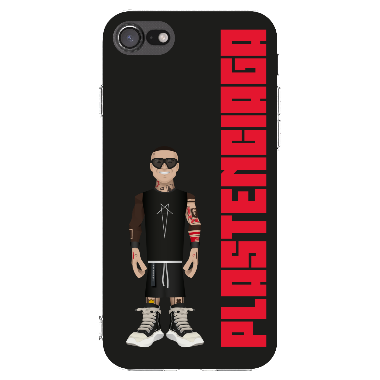 Picasee silikonový průhledný obal pro Apple iPhone 8 - Tomáš Rajchl