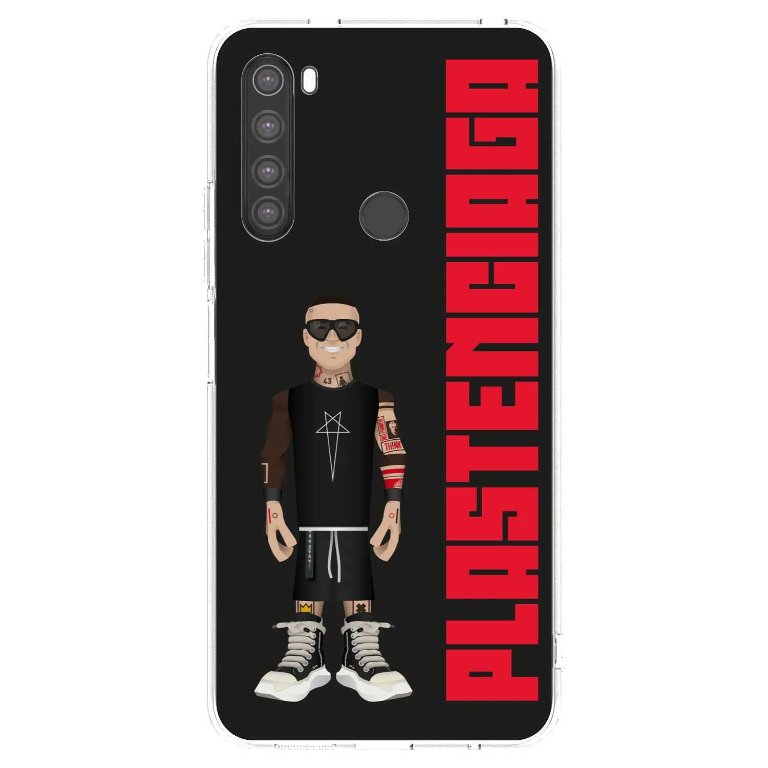 Picasee silikonový průhledný obal pro Xiaomi Redmi Note 8 - Tomáš Rajchl