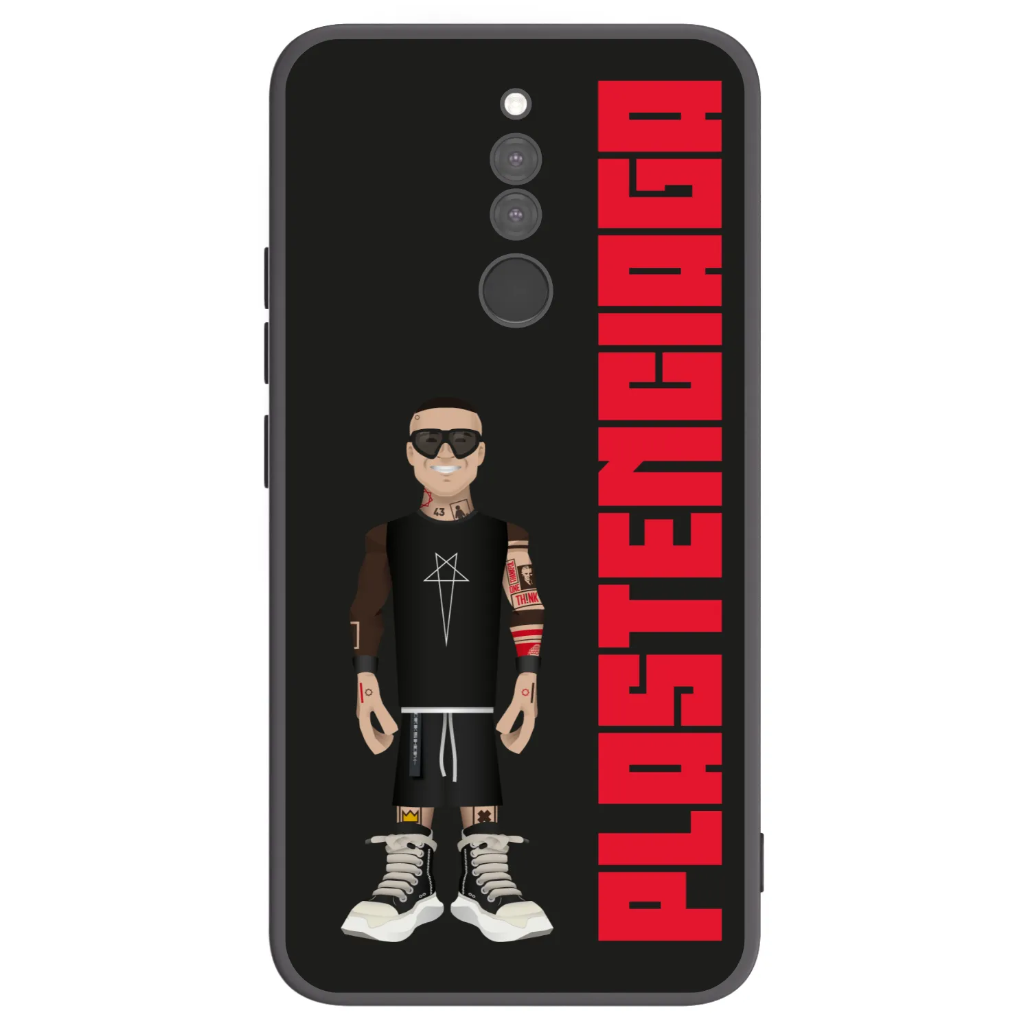 Picasee silikonový černý obal pro Xiaomi Redmi 8 - Tomáš Rajchl