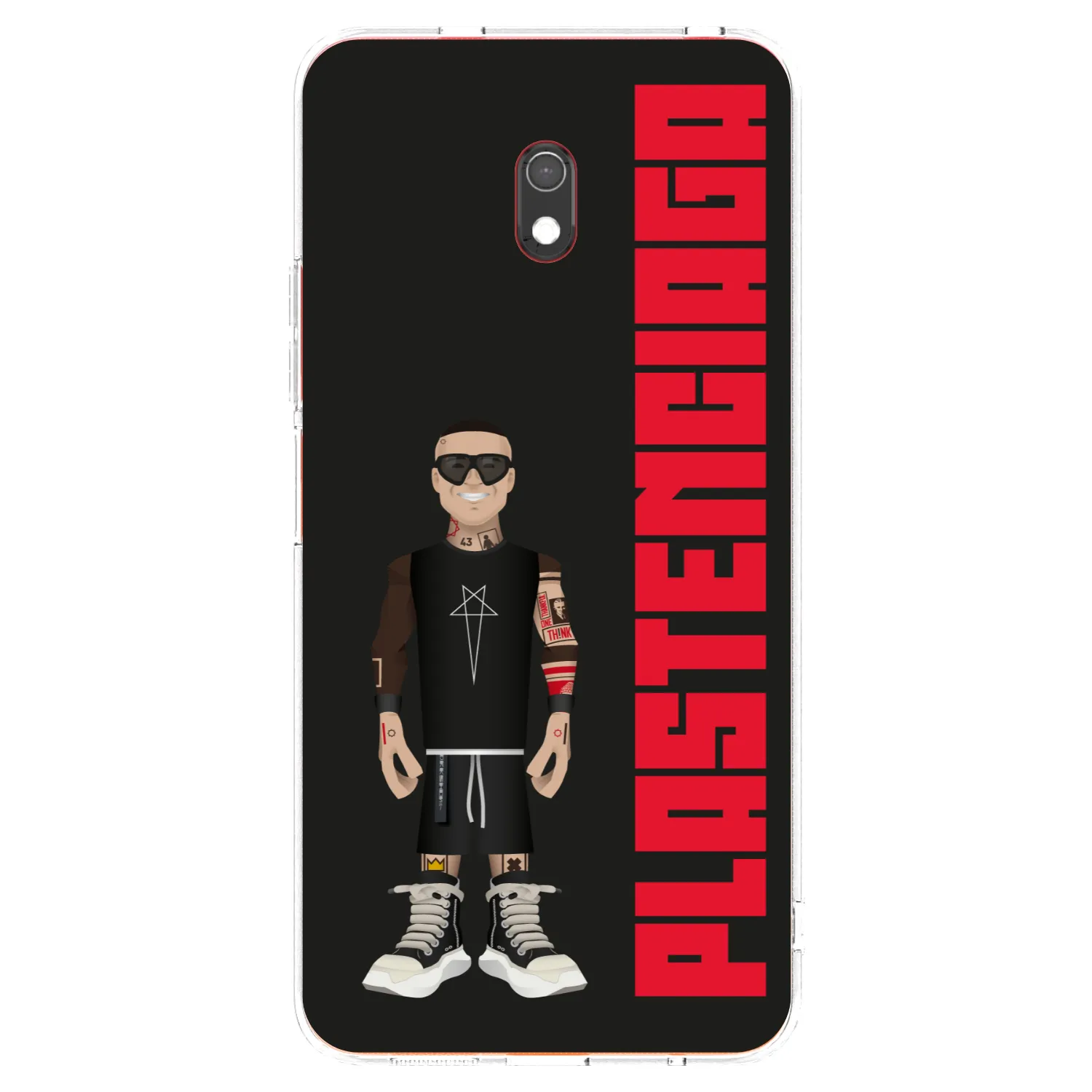 Picasee silikonový průhledný obal pro Xiaomi Redmi 8A - Tomáš Rajchl