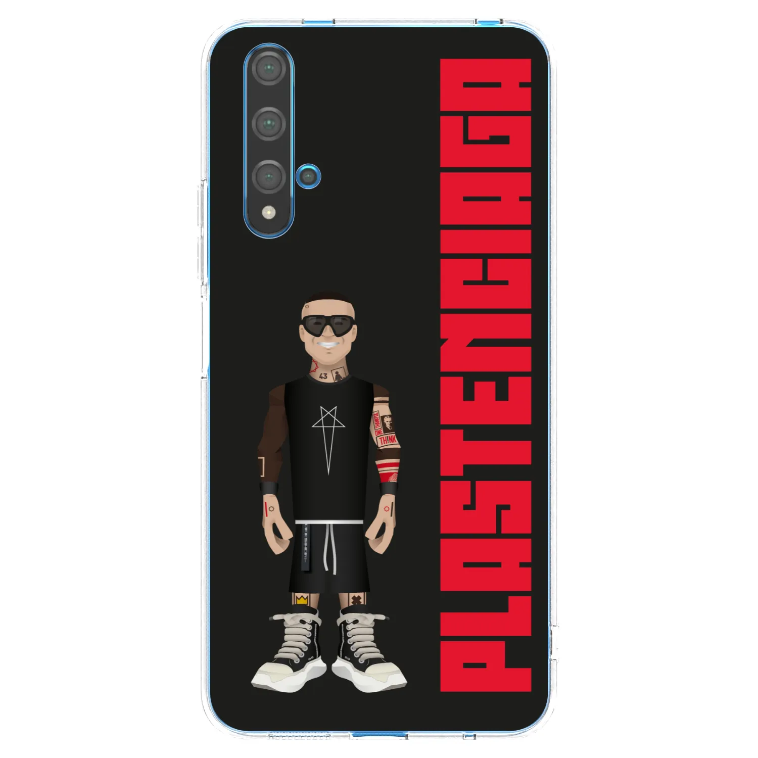 Picasee silikonový průhledný obal pro Huawei Nova 5T - Tomáš Rajchl
