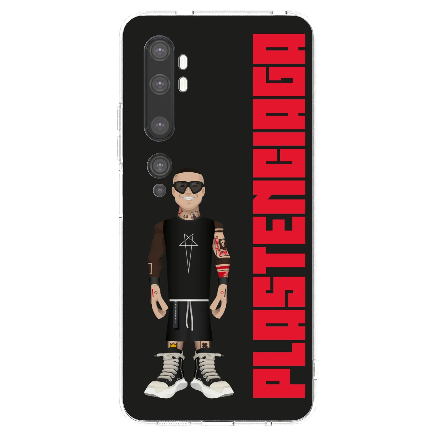 Picasee silikonový průhledný obal pro Xiaomi Mi Note 10 (Pro) - Tomáš Rajchl
