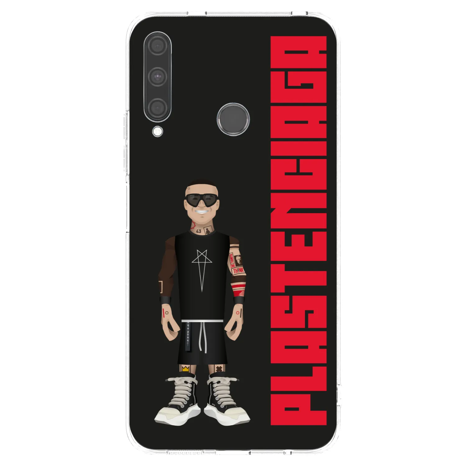 Picasee silikonový průhledný obal pro Huawei P40 Lite E - Tomáš Rajchl