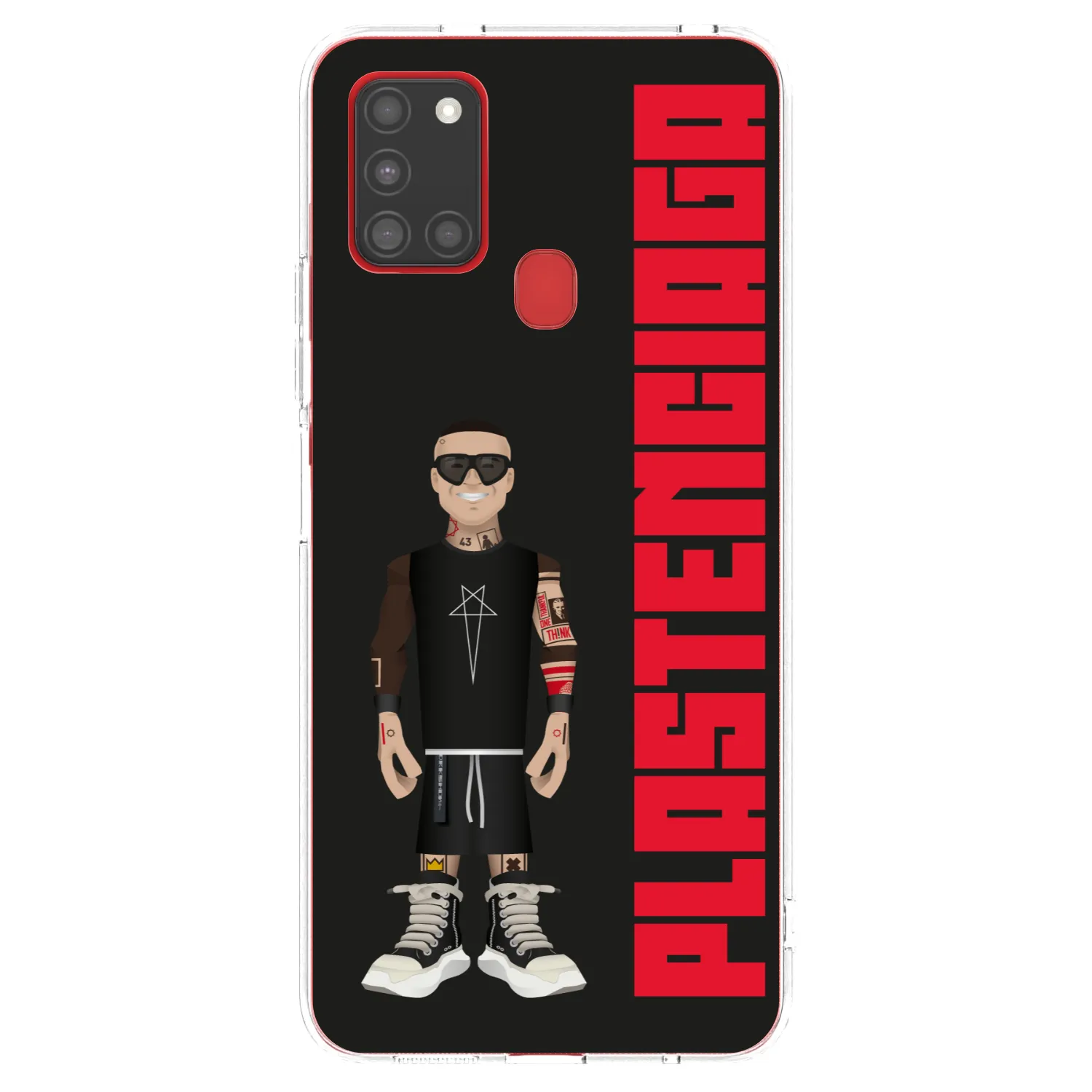 Picasee silikonový průhledný obal pro Samsung Galaxy A21s - Tomáš Rajchl