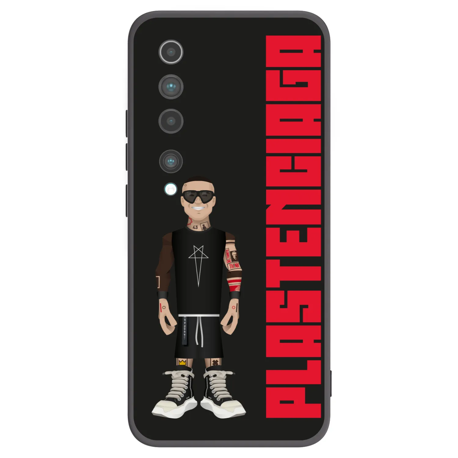 Picasee silikonový černý obal pro Xiaomi Mi 10 - Tomáš Rajchl