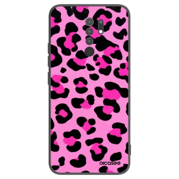 Picasee silikonový černý obal pro Xiaomi Redmi 9 - Pink Tiger