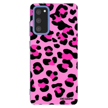 Picasee silikonový průhledný obal pro Samsung Galaxy S20 FE - Pink Tiger