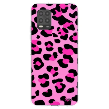 Picasee silikonový průhledný obal pro Xiaomi Mi 10 Lite - Pink Tiger
