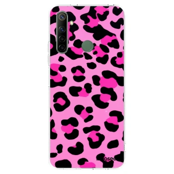 Picasee silikonový průhledný obal pro Realme 6i - Pink Tiger
