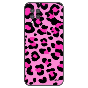 Picasee silikonový černý obal pro Samsung Galaxy A42 A426B - Pink Tiger