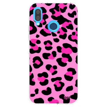 Picasee silikonový průhledný obal pro Huawei P20 Lite - Pink Tiger