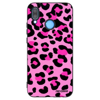 Picasee silikonový černý obal pro Huawei P20 Lite - Pink Tiger