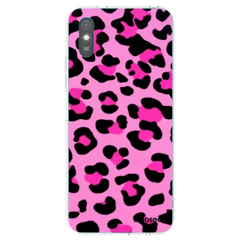 Picasee silikonový průhledný obal pro Xiaomi Redmi 9AT - Pink Tiger
