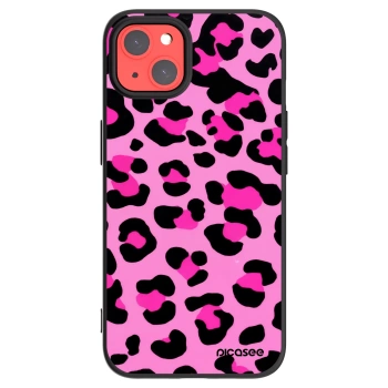 Picasee silikonový černý obal pro Apple iPhone 13 - Pink Tiger