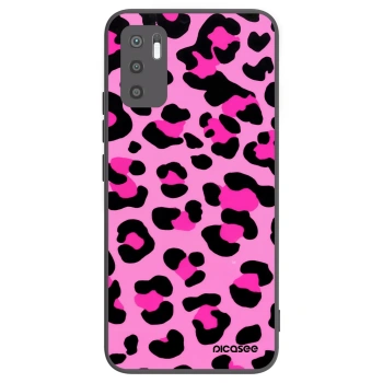 Picasee silikonový černý obal pro Xiaomi Redmi Note 10 5G - Pink Tiger