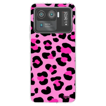 Picasee silikonový průhledný obal pro Xiaomi Mi 11 Ultra - Pink Tiger