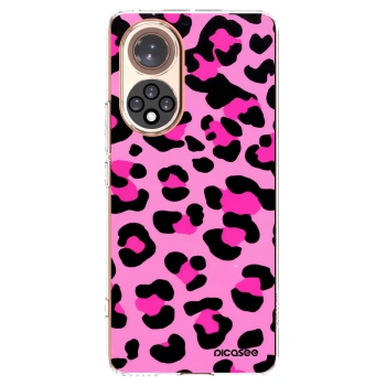 Picasee silikonový průhledný obal pro Honor 50 5G - Pink Tiger
