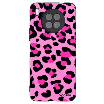 Picasee silikonový černý obal pro Huawei Nova 8i - Pink Tiger