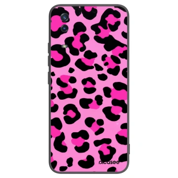 Picasee silikonový černý obal pro Vivo Y11s - Pink Tiger