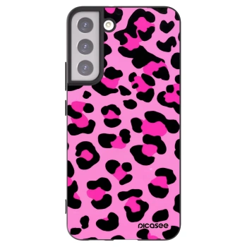 Picasee silikonový černý obal pro Samsung Galaxy S22+ 5G - Pink Tiger
