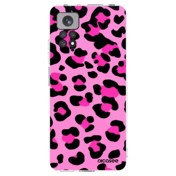 Picasee silikonový průhledný obal pro Xiaomi Redmi Note 11 - Pink Tiger