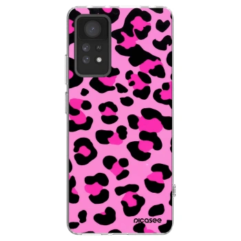 Picasee silikonový průhledný obal pro Xiaomi Redmi Note 11 Pro - Pink Tiger