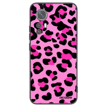 Picasee silikonový černý obal pro Xiaomi 12 - Pink Tiger