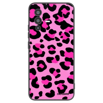 Picasee silikonový černý obal pro Vivo V23 5G - Pink Tiger