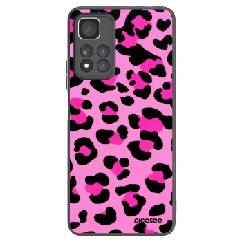 Picasee silikonový černý obal pro Xiaomi Redmi Note 11 Pro+ 5G - Pink Tiger