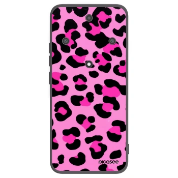 Picasee silikonový černý obal pro Honor Magic5 Lite 5G - Pink Tiger