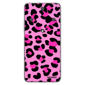 Picasee silikonový průhledný obal pro Honor Magic5 Lite 5G - Pink Tiger