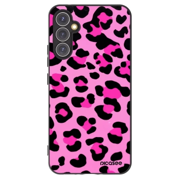Picasee silikonový černý obal pro Samsung Galaxy A34 5G A346B - Pink Tiger