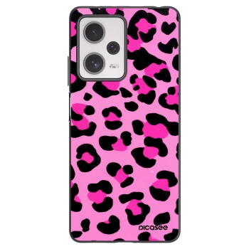 Picasee silikonový černý obal pro Xiaomi Redmi Note 12 Pro+ 5G - Pink Tiger