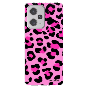 Picasee silikonový průhledný obal pro Xiaomi Redmi Note 12 Pro+ 5G - Pink Tiger