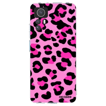 Picasee silikonový průhledný obal pro Xiaomi Redmi Note 12S - Pink Tiger